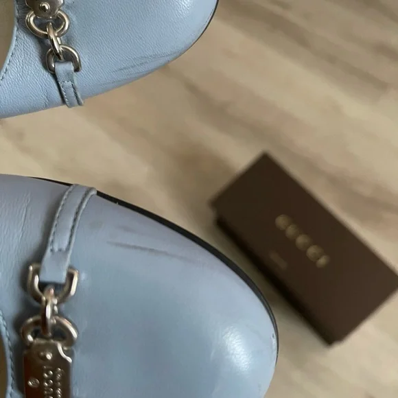 GUcci Flats Nappa Steve in Cloudy blue - Picture 3 of 10